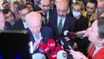 Gazetecilerin, MHP Genel Başkanı Devlet Bahçeli'ye Sinan Ateş cinayeti ile ilgili soru sorması engellendi.
