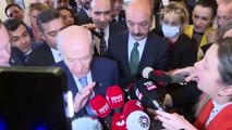 Bahçeli'den Sinan Ateş cinayetini soran gazeteciye: Hadi işine bak!