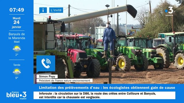 Restrictions d'eau dans les Pyrénées-Orientales : la Têt ne doit pas être à sec l'été selon les écologistes