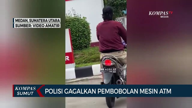 Polisi Gagalkan Pembobolan Mesin ATM di Medan