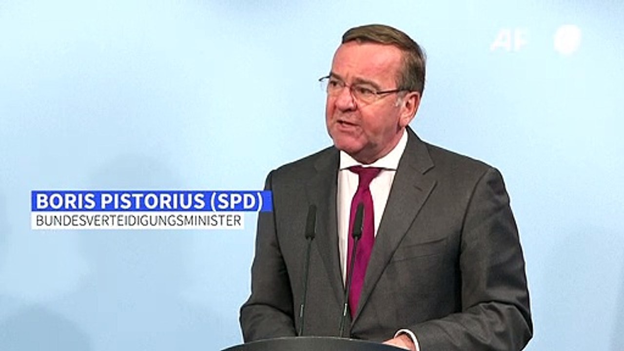 Waffenlieferungen an Ukraine: Pistorius betont Deutschlands Führungsrolle