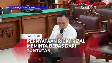 Memelas keHakim, Ricky Rizal Minta Bebas dari Tuntutan 8 Tahun Penjara