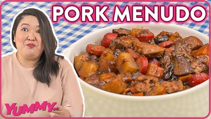 Pork Menudo with Hotdog and Liver Recipe | Yummy PH