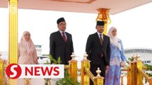 Anwar arrives in Brunei for two-day official visit