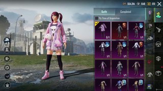 (SOLD OUT) OPEN FACE & HAIRTAIL + PINK OUTFIT & WEAPON • ROYALE PASS SEASON 4 & 5