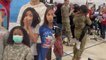 Girl Sprints From School Play When Surprised by Military Mom