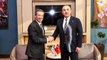 Bakan Çavuşoğlu KKTC Dışişleri Bakanı Ertuğruloğlu ile görüştü