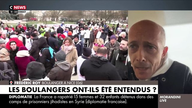 Colère d’un boulanger ce matin dans Morandini Live après la manifestation d’hier à Paris: Bruno Le Maire ne nous a pas reçus. Il y a du mépris et une volonté de ne pas nous entendre - VIDEO