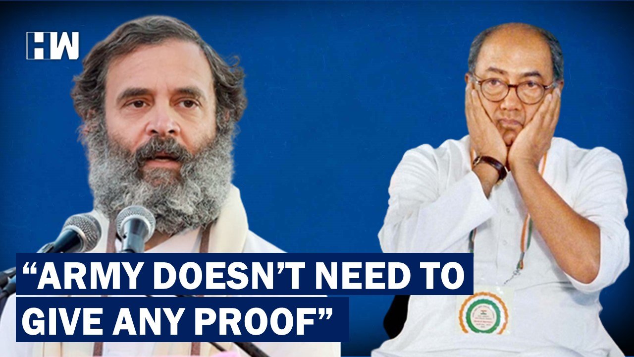 "Disagree With Digvijaya Singh":Rahul Gandhi Steers Clear of Controversy over SurgicalStrike Comment