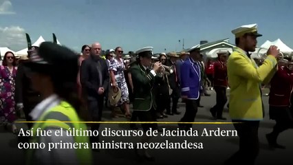 Ardern: "Me voy con un mayor amor y afecto por Nueva Zelanda y su gente que cuando empecé"