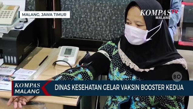 Dinas Kesehatan Kota Malang Mulai Gelar Vaksinasi Booster Kedua