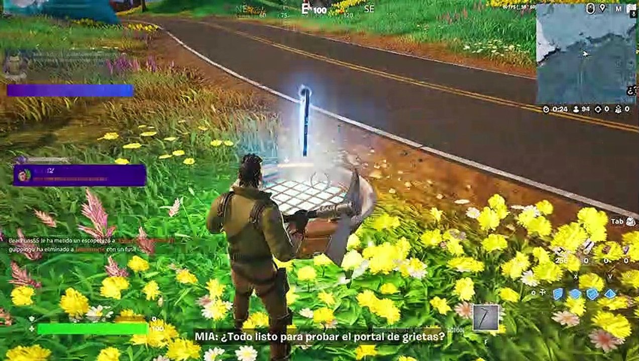 Establece contacto con MIA en un brasero holográfico Parte 2.4