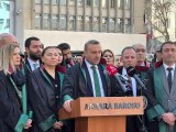 Ankara Barosu'ndan anlamlı yürüyüş