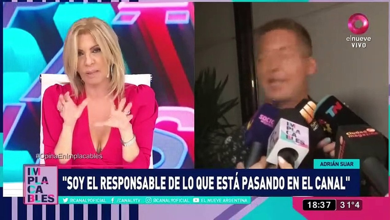 Susana Roccasalvo, lapidaria con Suar
