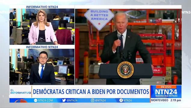 Críticas a Biden en su propio partido por manejo de documentos confidenciales