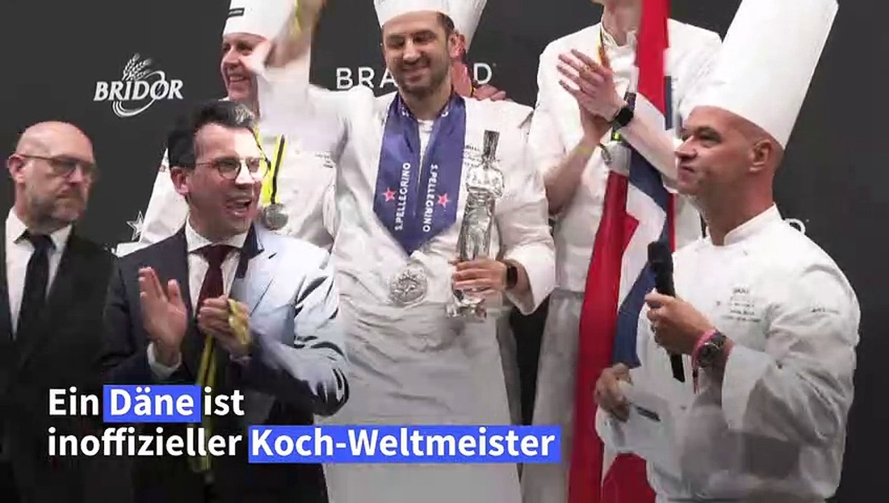 Dänemark gewinnt inoffizielle Koch-Weltmeisterschaft