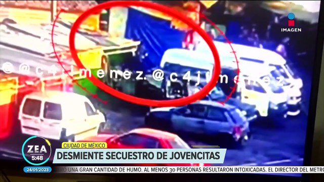 María Ángela: Desmienten secuestro de jóvenes en Indios Verdes