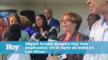 Familiares niña raptada en maternidad de Los Minas: 