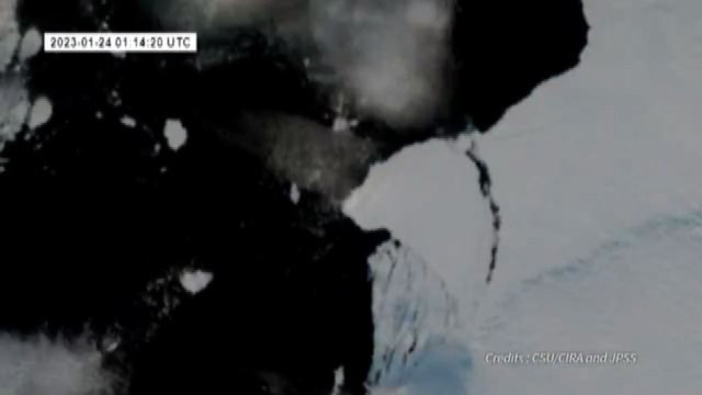 Un iceberg da 1500 km quadrati si stacca in Antartide