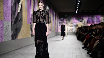 Le défilé Dior inaugure la Fashion Week de Paris