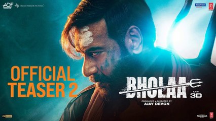 Bholaa Official Teaser 2 | Bholaa In 3D | Ajay Devgn | Tabu | 30th March 2023