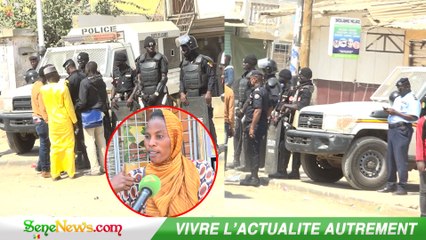 Marché Dior : Un affrontement éclate entre tabliers et la police