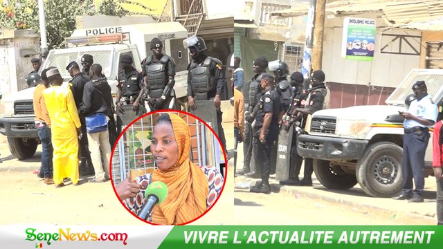 Marché Dior : Un affrontement éclate entre tabliers et la police