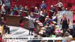 Retraites: Pagaille à l'Assemblée Nationale au moment de la prise de parole d'Elisabeth Borne sur les femmes qui seraient 