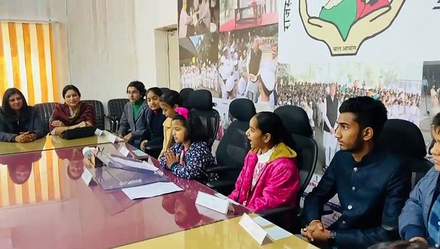 बच्चों ने संभाली बाल आयोग की जिम्मेदारी