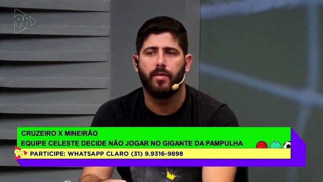 98 Esportes | Minas Arena x Cruzeiro