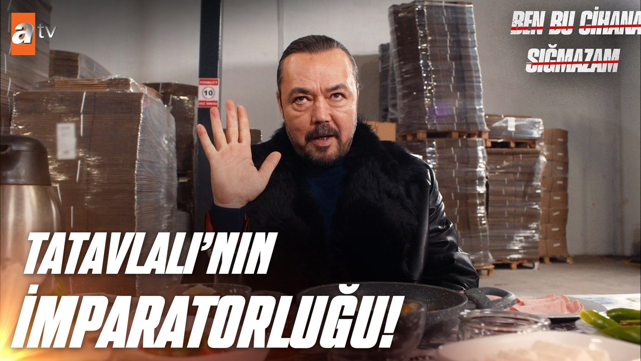 Tatavlalı'ya özel kahvaltı hizmeti - Ben Bu Cihana Sığmazam 18. Bölüm