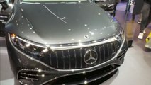 Mercedes-AMG makes an ELECTRIFYING statement at CES 2023 with luxurious EQS electric car