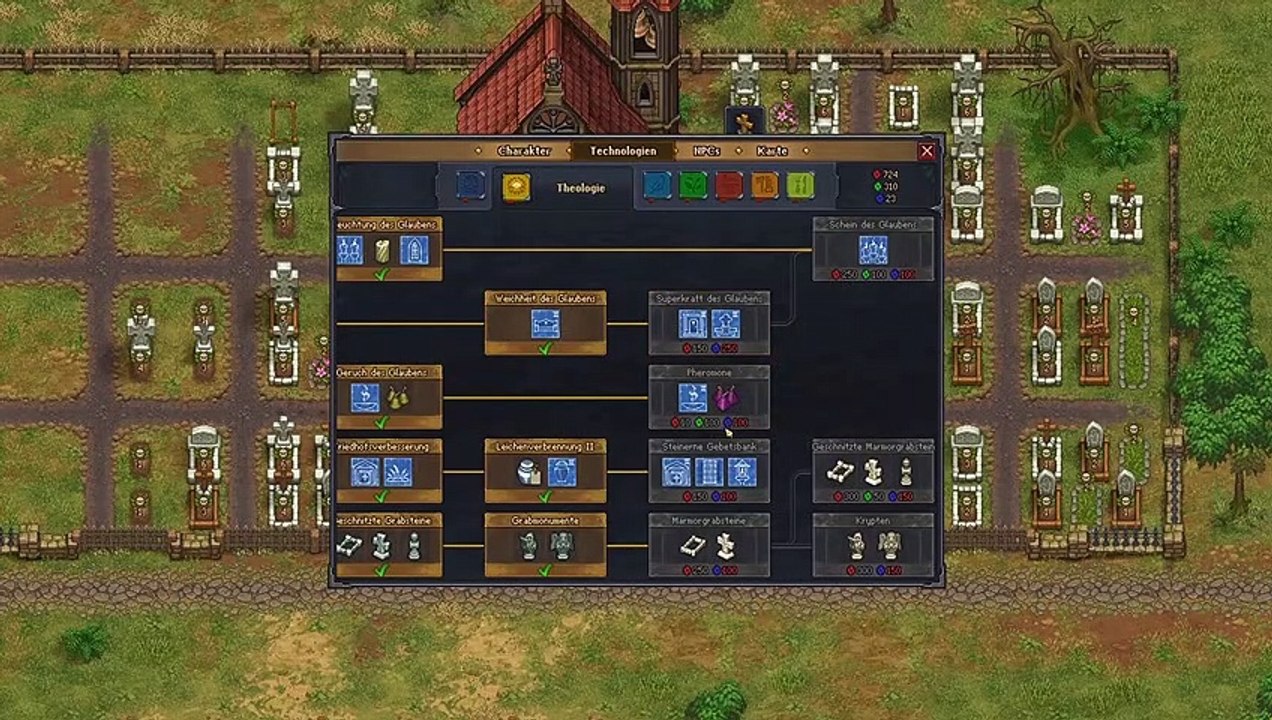 Die Kirchenquest beendet. Endlich. Graveyard Keeper #62 (Part 2)