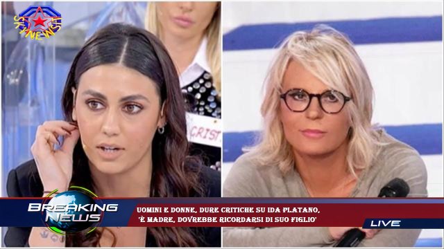 Uomini e donne, dure critiche su Ida Platano, 'È madre, dovrebbe ricordarsi di suo figlio'