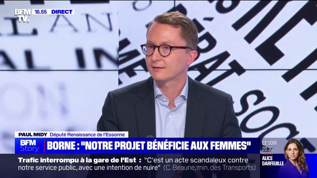 La réforme des retraites pénalise-t-elle les femmes? Pour Paul Midy, député Renaissance, il ne faut pas tirer une généralité de certains cas