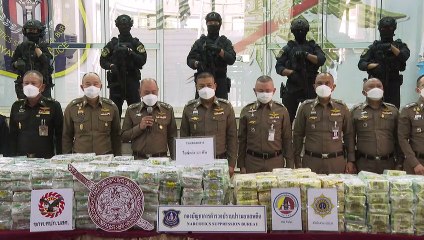 Thai police seize 1.1 tonnes of crystal meth in under a week