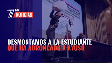 Exclusiva: Desmontamos a la estudiante que ha abroncado a Ayuso