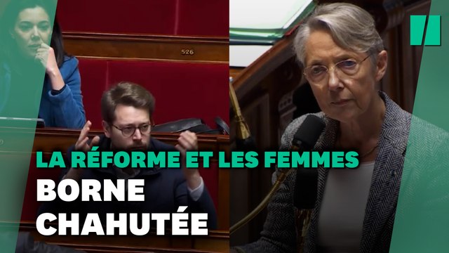 Retraites : À l’Assemblée, Borne a eu bien du mal à se faire entendre sur les inégalités sur les femmes