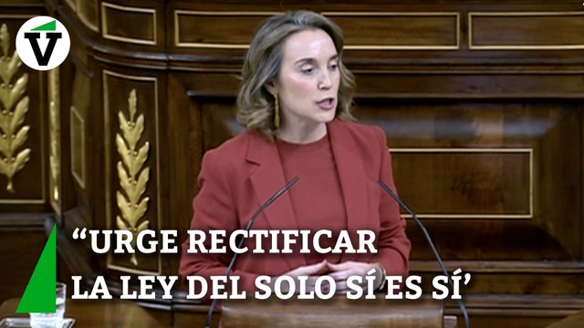 Cuca Gamarra (PP): Señor Sánchez, su feminismo es mentira