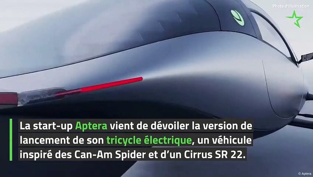 Aptera : une voiture électrique solaire à trois roues