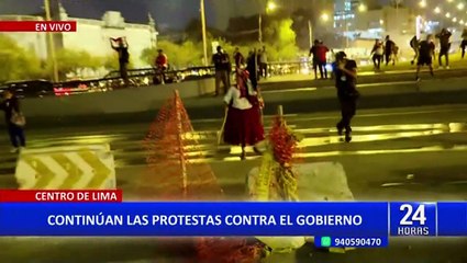 "Toma de Lima": continúan las protestas en contra del gobierno de Dina Boluarte