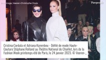 Adriana Karembeu célibataire à Paris : elle dévoile ses jambes interminables auprès de Valérie Lemercier