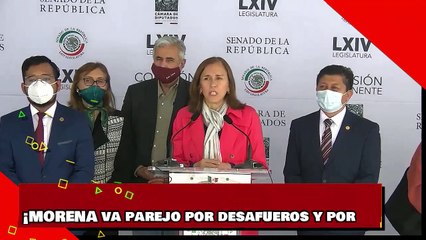 ¡MORENA va parejo por desafueros y poracabar definitivamente con el outsourcing!