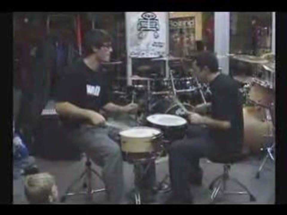 duo caisse claire amusant