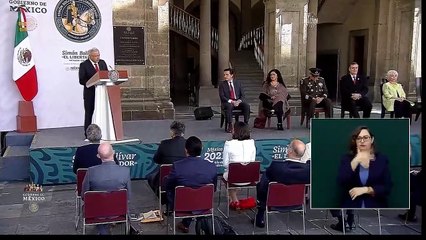 ¡AMLO da uno de sus mejores discursos en el238 Aniversario del Natalicio de Simón Bolívar!