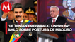 AMLO celebra prudencia de Nicolás Maduro por no asistir a la Celac