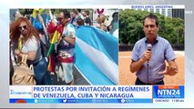 Protestas en Argentina por invitación a Nicaragua y Venezuela a cumbre de la CELAC