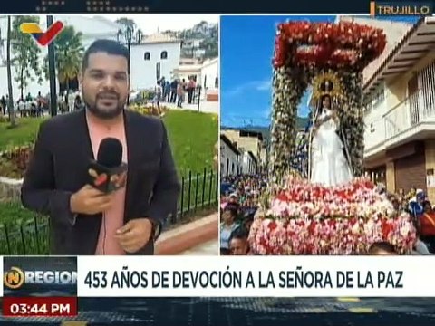 Trujillo | Feligreses celebran 453 años de la señora de la Paz en el municipio Trujillo