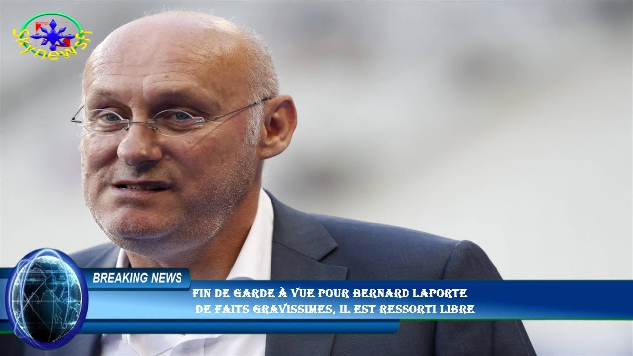Fin de garde à vue pour Bernard Laporte  de fai...
