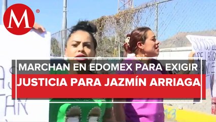 Bloqueo en Río de los Remedios, protestan por feminicidio de Jazmín Arriaga